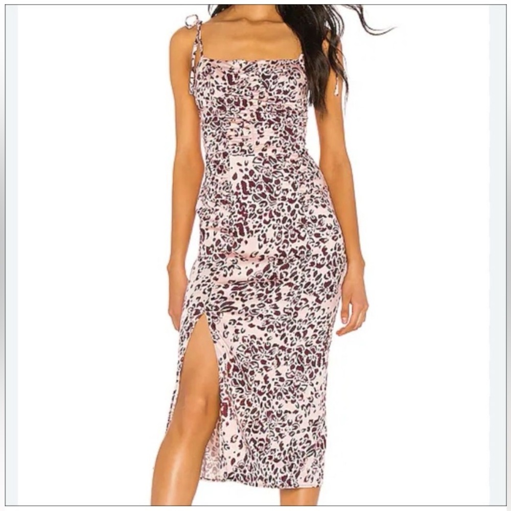 FREE PEOPLE Show Stopper Midi Dress XS
